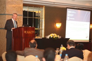 Addressing Judicial and Business Leaders, Cairo 2010